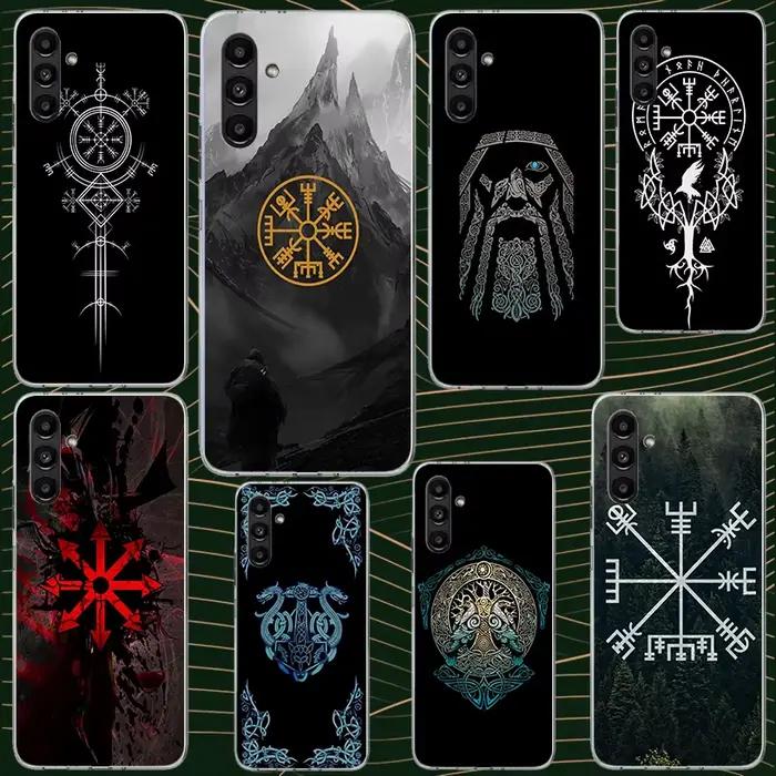 Coque nordique nordique pour Samsung A17 A16 A56 A36 A26 A15 A55 A35 A25 A14 A54 A34 A24