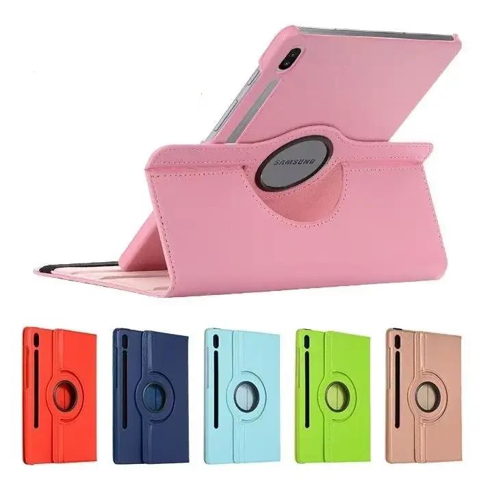 Coque rotative 360 degrés protection Samsung Galaxy Tab A8 10.5 SM-X200 X205 tablette Galaxy Tab S10 plus 12.4 S9 S7 S8 S11 11 A7 Lite 8.7 A7 S6 Lite 10.4 S6 Ultra 14.6 plus fe 12.4 couverture etape