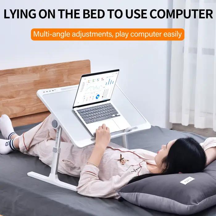 Oatsbasf-Support de lit pour ordinateur portable, bureau debout pour ordinateur portable, accessoires informatiques, support de lecture, table d'étude et de travail