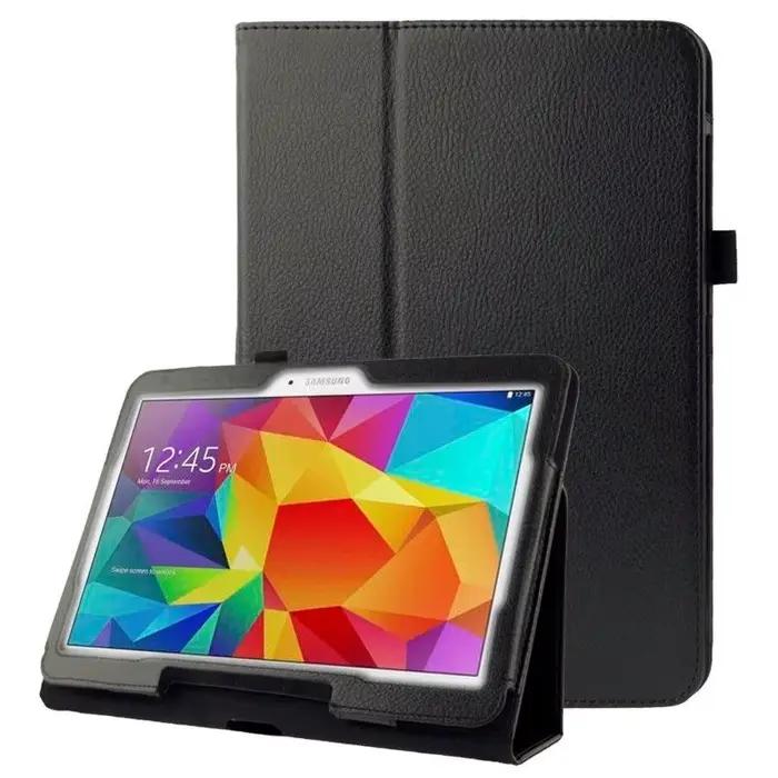 Étui en cuir PU pour Samsung Galaxy Tab 4 10.1 Tablette Protection Élégante Occasions Spéciales Coque Douce Robuste Blanc Brun Noir Rose Rouge Violet Bleu Ciel Vert