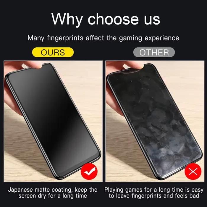 Film Protecteur Verre Trempé Mat Vanveet pour Samsung A55 A54 A53 A52S A52 A51 A73 A72 A71 A70 A35 A34 A33 A32 A31 A30S Occasions Spéciales Protection Écran Anti-Rayures Anti-Eclats
