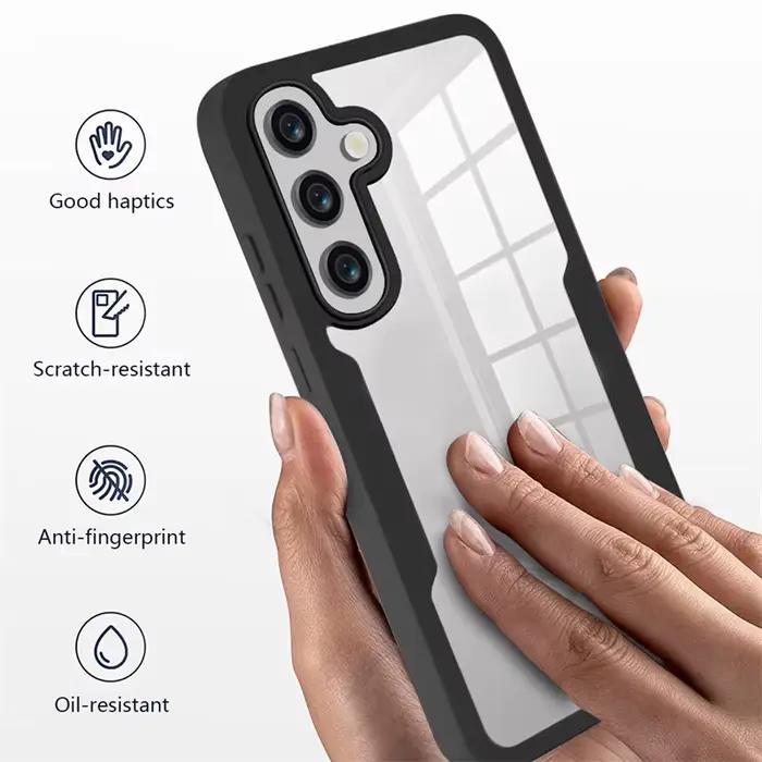 Coque entièrement transparente 360 pour Samsung Galaxy A16 A26 A36 A56 A06 M06 F06 5G