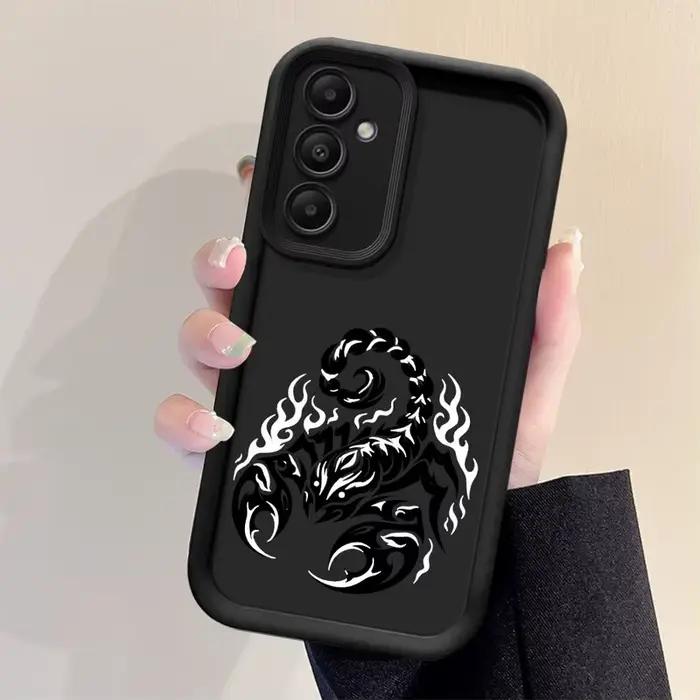 Coque souple pour Samsung Galaxy A14 A32 A16 A26 A22 A33 A24 A13 A36 A23 A12 A34 A56 Scorpion Cool
