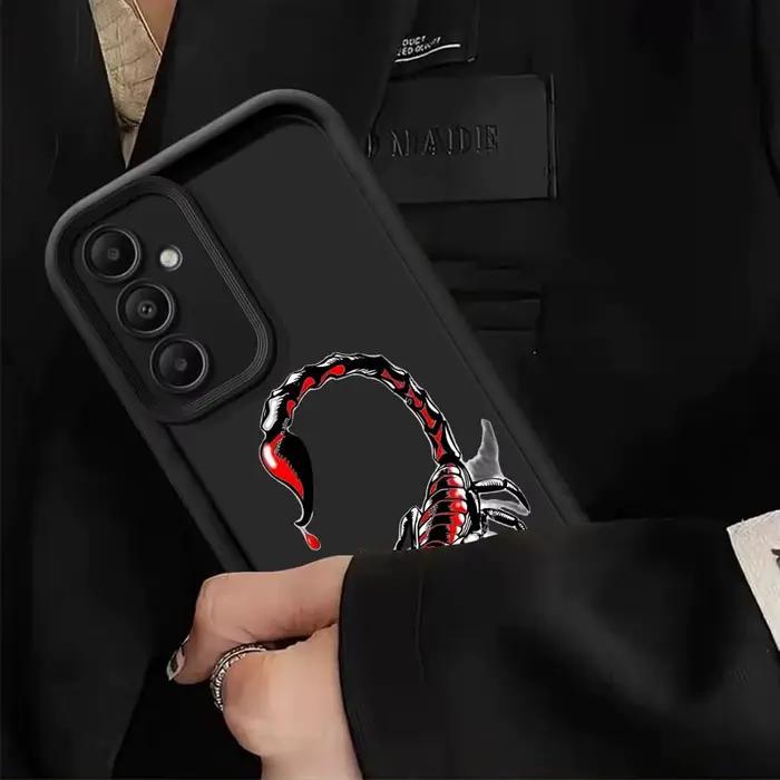Coque souple pour Samsung Galaxy A14 A32 A16 A26 A22 A33 A24 A13 A36 A23 A12 A34 A56 Scorpion Cool
