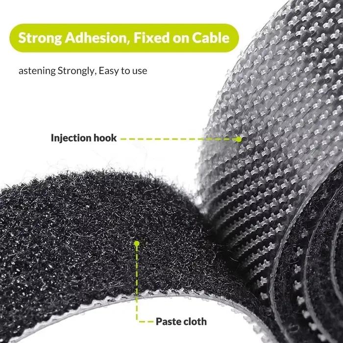 Organisateur de câbles 1/5M, gestion des câbles, enrouleur de fils, attaches de gestion des câbles pour écouteurs et souris, protection pour iPhone Xiaomi Samsung