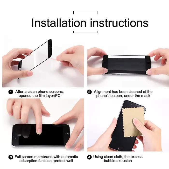 Protecteur d'écran de confidentialité pour iphone 17 Pro Max