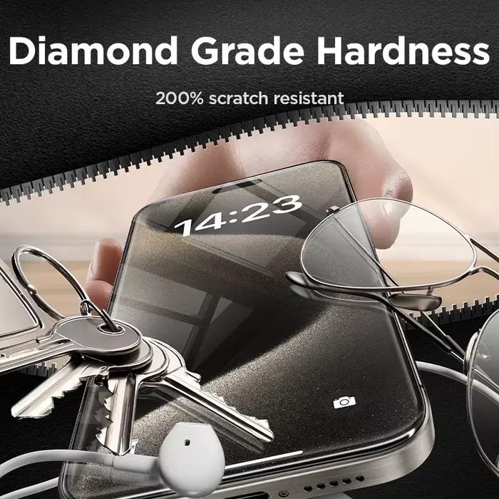 Protecteur d'écran verre trempé HD Joyroom pour iPhone 17 Pro Max anti-rayon bleu anti-rayures pour une clarté et une durabilité maximales