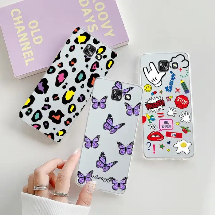 Coque souple transparente pour Samsung Galaxy A5 2017 A5 2016 A520 A510 housse pour Fundas