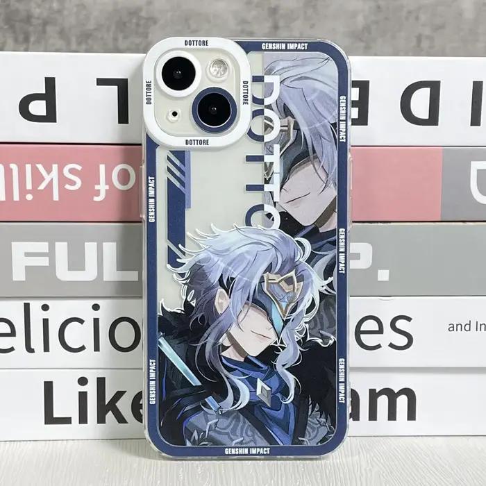 Coque transparente Genshin Impact pour Samsung Galaxy S10 S20 S21 S22 S23 S24 FE Plus Ultra Note 20 avec protection anti-rayures et choix de matériaux et couleurs