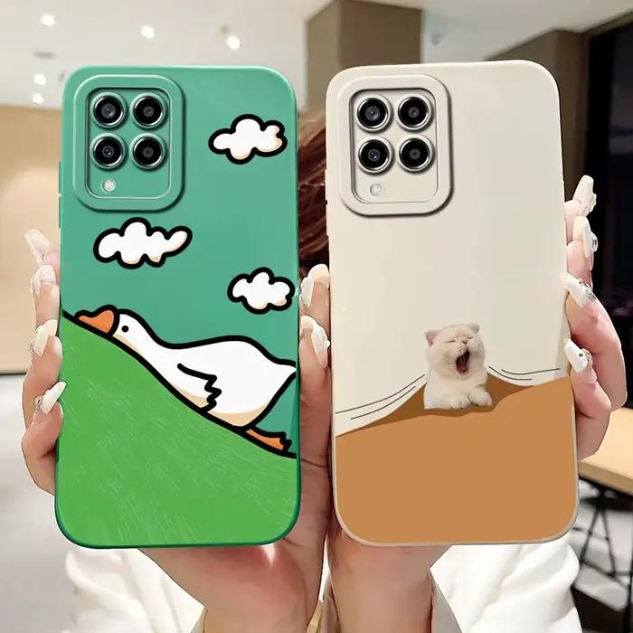 Pour Samsung Galaxy M33 étui SM-M336B Unique couverture de bande dessinée antichoc coque de téléphone