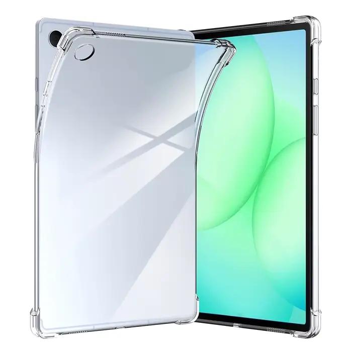 Coque Transparente en Silicone TPU Protection Antichoc pour Samsung Galaxy Tab A11 Occasions Spéciales Utilisation Quotidienne
