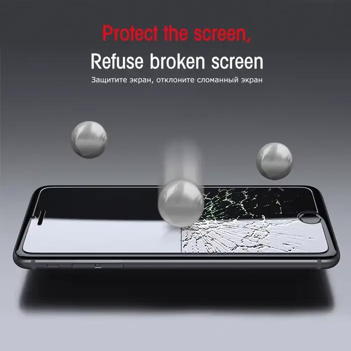 Verre trempé pour Motorola Moto G6 G7 E5 Play protecteur d'écran