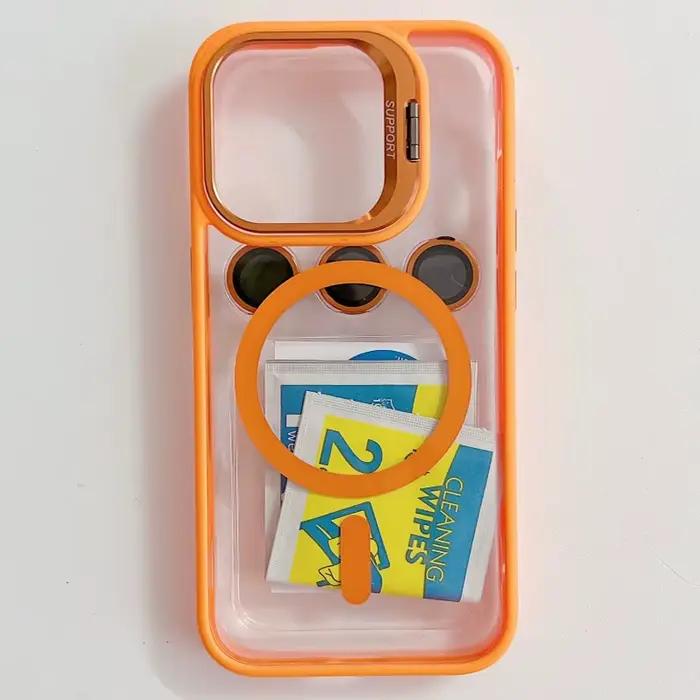 Coque de téléphone antichoc magnétique de luxe
