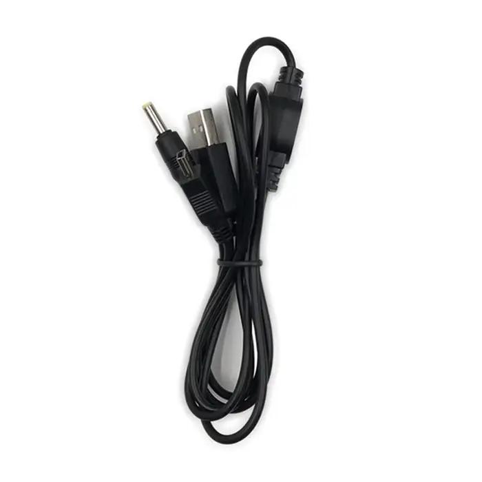 Câble de transfert de données pour chargeur USB 2 en 1, 1 pièce, pour PSP 2000 3000 vers PC