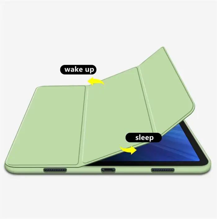 Coque de protection en cuir pour iPad, résistante aux chocs, anti-poussière, élégante et pratique pour les voyages et les usages quotidiens