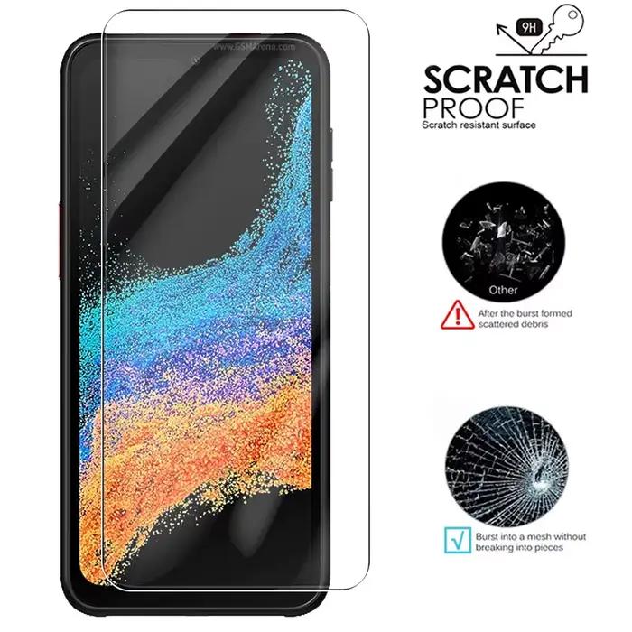 2 pièces étui en verre trempé pour Samsung Galaxy Xcover6 Pro protecteur d'écran Xcover x couverture 6 Pro 6pro Film de