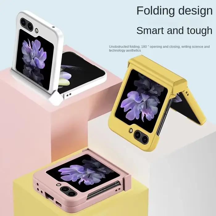 Coque rigide pour Samsung Galaxy Z Flip 7 6 5 4 3 Flip6 Flip5 Flip4 Flip7