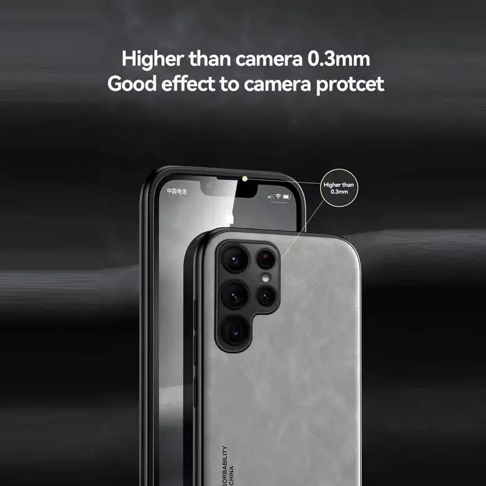 Étui en cuir de mouton magnétique pour Samsung S25 S24 S23 S22 Ultra S21 S20 FE Plus A73 A52s A54 A53 A55 5G coque antichoc élégante pour homme et femme occasions spéciales