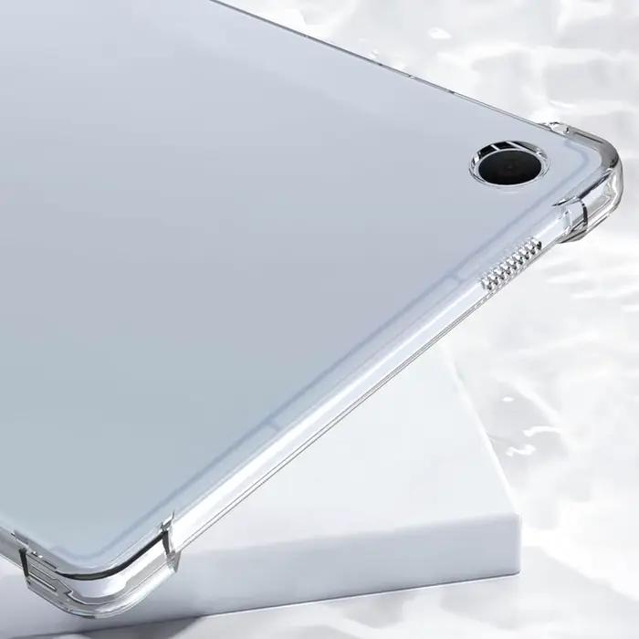 Coque Transparente en Silicone TPU Protection Antichoc pour Samsung Galaxy Tab A11 Occasions Spéciales Utilisation Quotidienne
