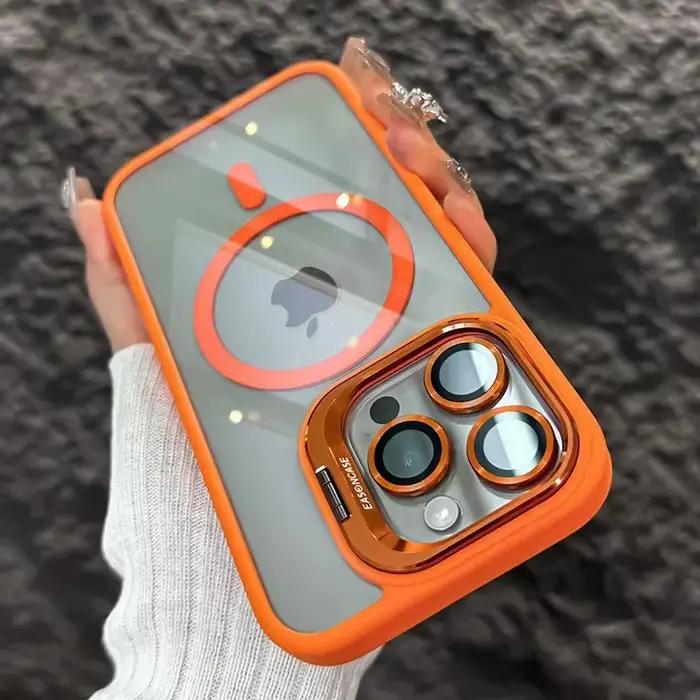 Coque de téléphone antichoc magnétique de luxe