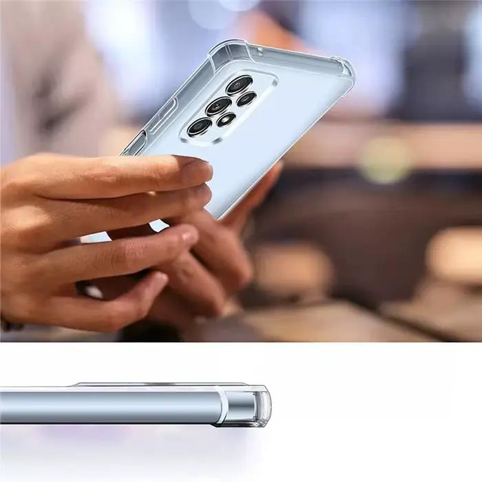 Coque en silicone transparente antichoc pour Samsung A15 A25 A35 A55 A54 A34 A14 A04 A53 A73 A33 A23 A13 A52 A32 A51 A71 A50 A7 A9 A8 Capa Protection Antichoc Design Ergonomique Couleurs Douces