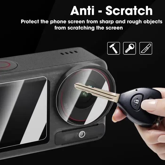 Pour DJI Action 6 5 4 3 5Pro verre trempé avant arrière protecteur d'écran lentille Film de protection pour DJI OSMO