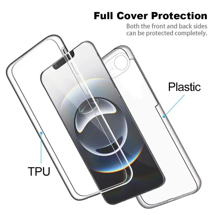 Étui i16e 360 degrés housse de Protection complète du corps pour Apple iPhone 16e Coque antichoc Double face iPhone16e i Phone16e 16 e e16