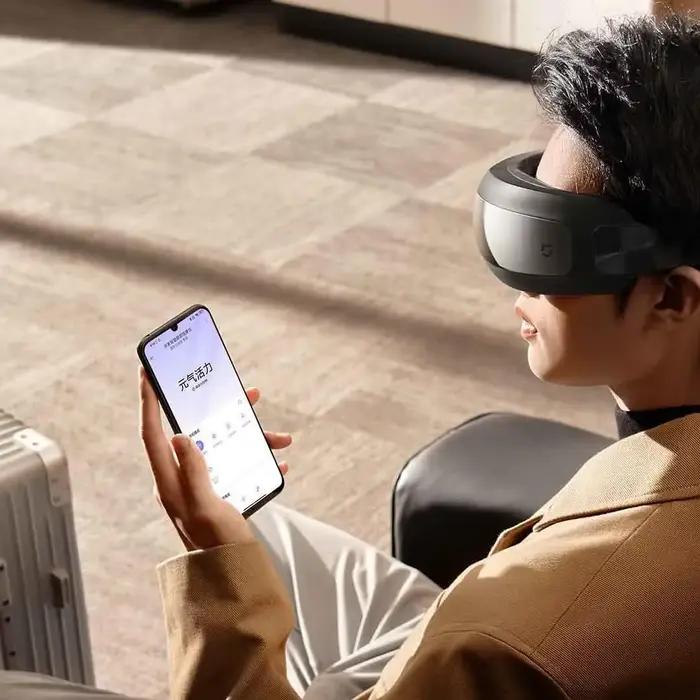 Nouvel appareil de massage oculaire intelligent MIJIA, lunettes de massage visuel pliables pour la santé des yeux, compatible avec l'application Mi Home