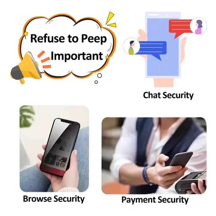 Protection d'écran en verre trempé anti-espion pour OPPO A6 Global