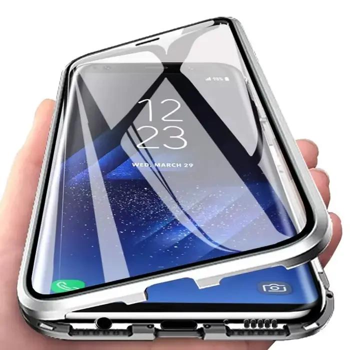 Coque de téléphone magnétique en métal