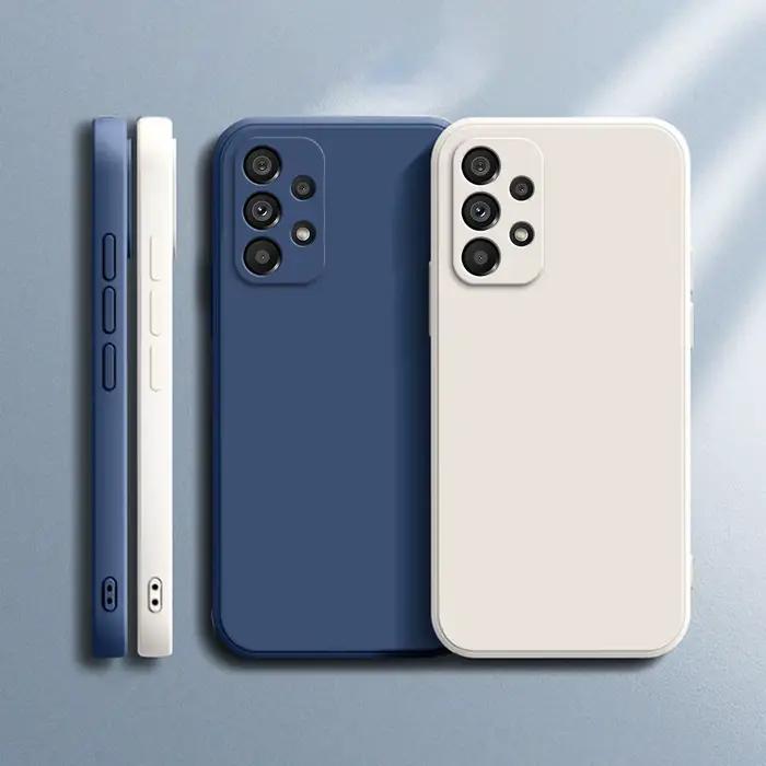 Coque de téléphone en silicone d'origine pour Samsung