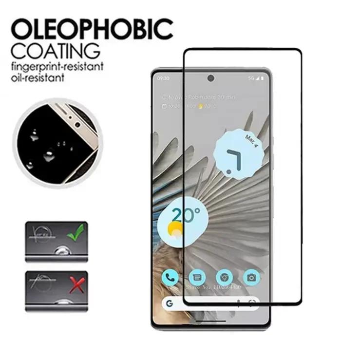 2 + 2 verre trempé pour Google Pixel 7 Pro protecteur plein écran lentille de caméra Film de protection Pixel6 6 Pro