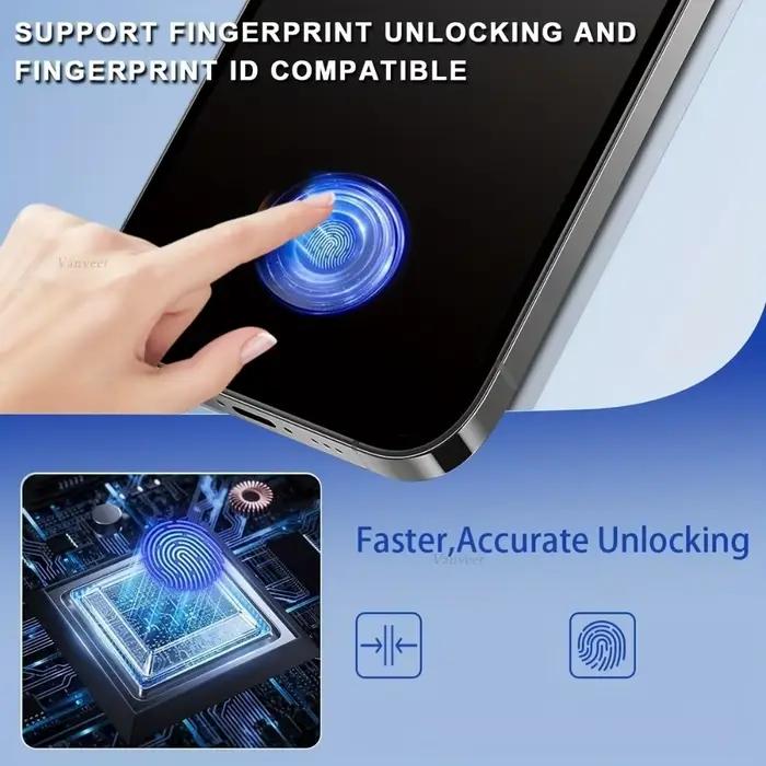 Film de protection avant Vanveet pour Google Pixel 10 Pro 8 7 9 Pro XL 9A 8A 7A 6A 9Pro sans poussière et anti-espion