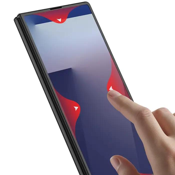 Coque de téléphone Ultra-mince de luxe à la mode pour Samsung Galaxy Z Fold 7 6 5G avec Film de protection en verre