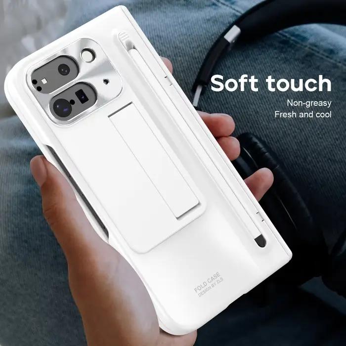 Protection complète Film de verre placage charnière coque de téléphone Google Pixel 9 Pro support pliable