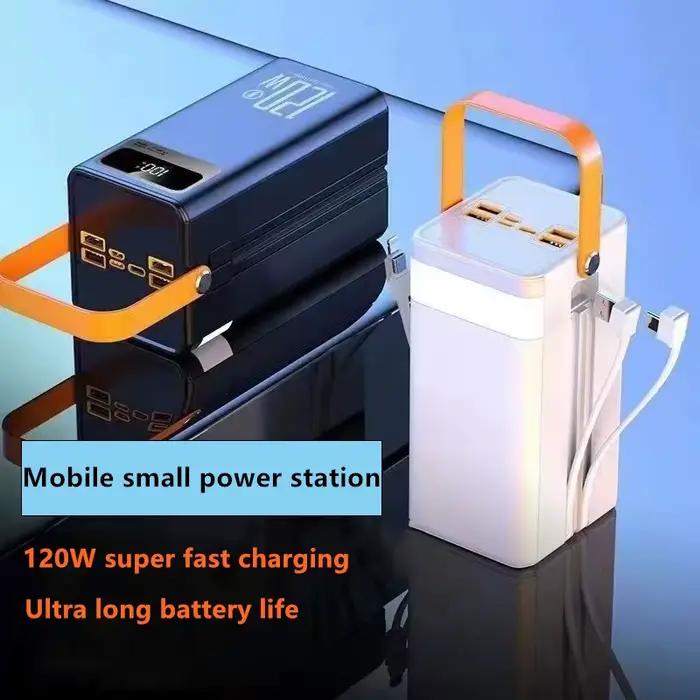 Nouveau chargeur Portable 160000mAh, grande capacité, puissance Mobile 120W, chargeur rapide USB type-c, batterie externe pour téléphone