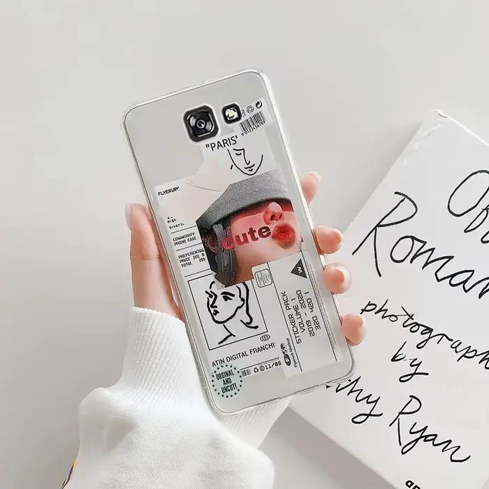 Coque souple transparente pour Samsung Galaxy A5 2017 A5 2016 A520 A510 housse pour Fundas