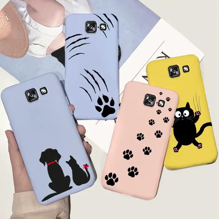 Étui pour Samsung A5 2017 SM-A520F Coque Souple Silicone TPU Protection Complète Motif Dessin Animé Licorne Chat Occasions Spéciales