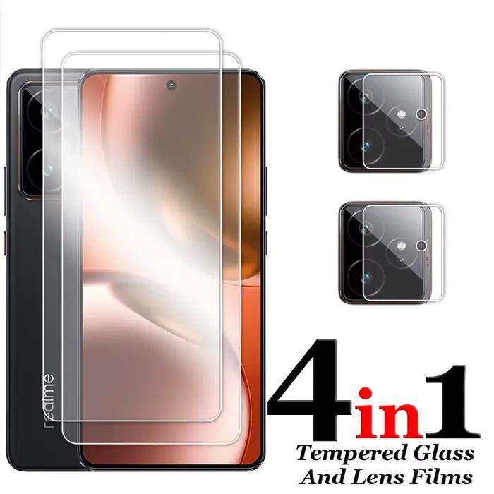Pour Realme GT 7 verre pleine colle protecteur d'écran clair pour Realme GT 7T GT7 verre trempé pour Realme GT 7 Film d'objectif Global