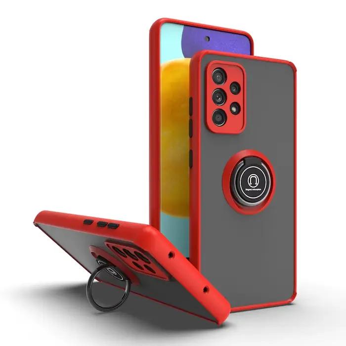 Coque de téléphone avec anneau magnétique