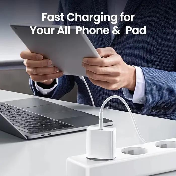 Chargeur de téléphone PD 40W pour iPhone 11 12 13 14 15 16 Pro Max 16 Plus, ligne de données USB C, charge rapide, câble de Type C