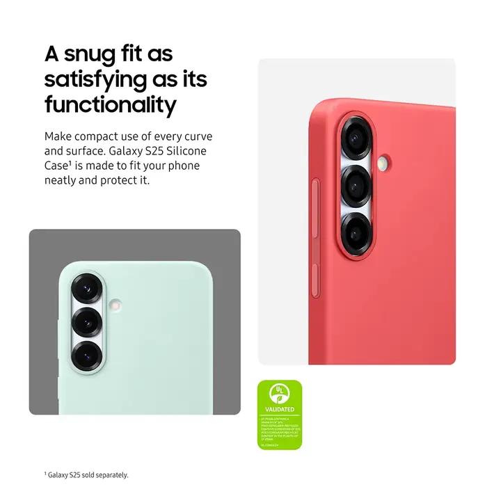 Coque en Silicone d'origine Samsung Galaxy S25 S25 + étui antichoc pour Smartphone EF-pour S25 S25 +