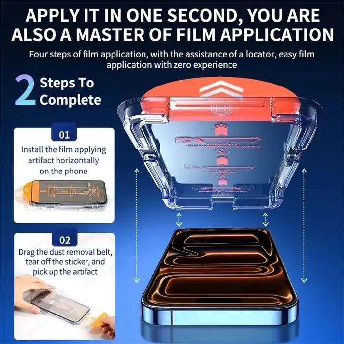 Film de protection d'écran pour iPhone 17 16 15 14 13 12 11 Pro Max 17Air16Por
