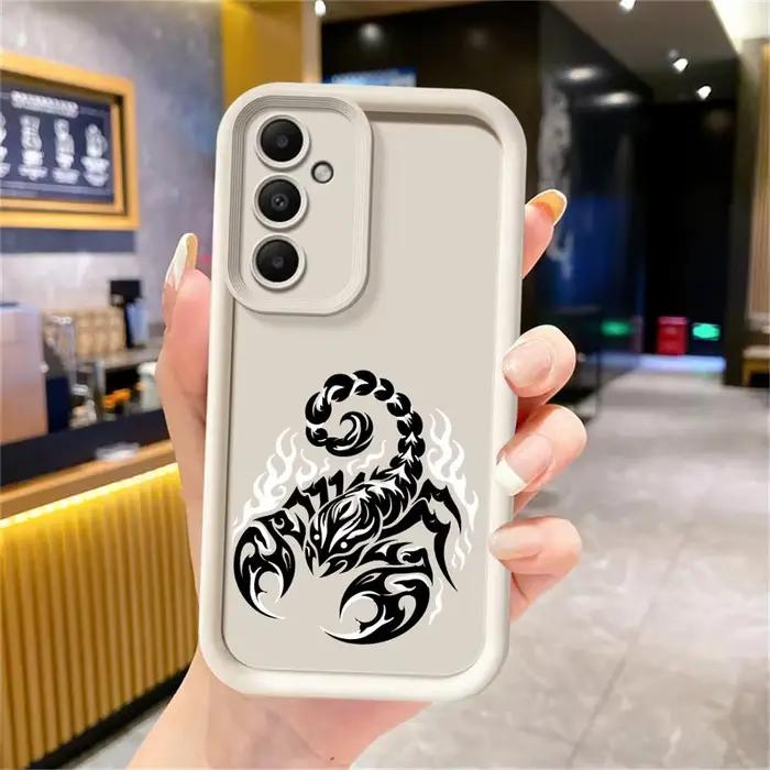 Coque souple pour Samsung Galaxy A14 A32 A16 A26 A22 A33 A24 A13 A36 A23 A12 A34 A56 Scorpion Cool