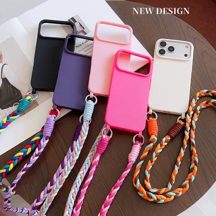 Coque de téléphone avec lanière