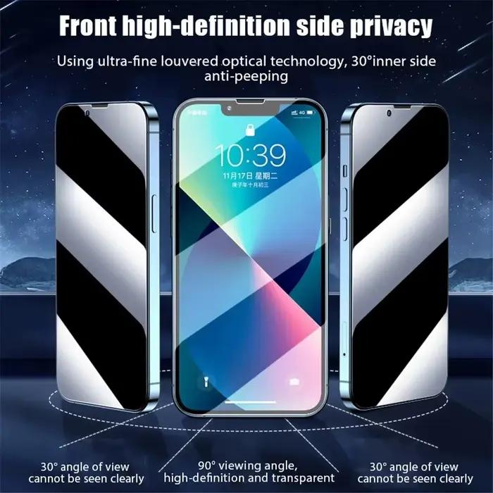 Protecteur d'écran de confidentialité pour iphone 17 Pro Max