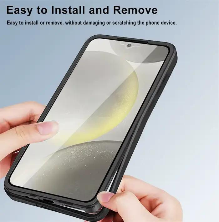Coque entièrement transparente 360 pour Samsung Galaxy A16 A26 A36 A56 A06 M06 F06 5G