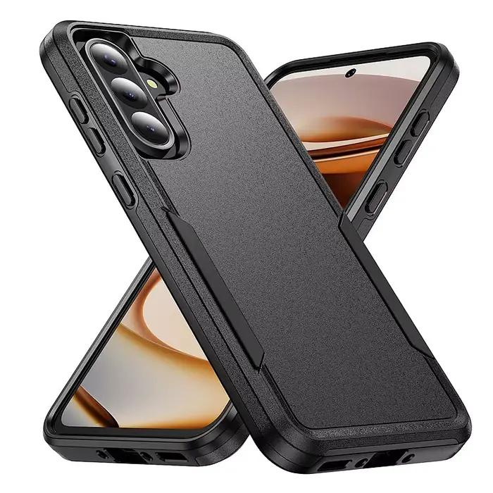 Armure Cas pour Samsung Galaxy S24 FE S22 S23 Plus S21 S25 Ultra Edge A54 A16 5G A56 A36 A26 A55 Dur PC TPU Protecteur Couverture Arrière