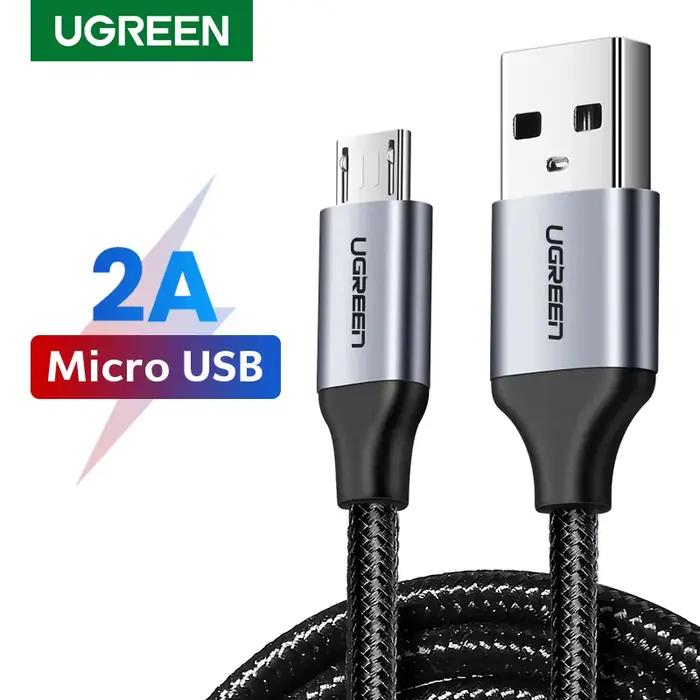 Ugreen Micro USB câble chargeur pour Samsung Galaxy S7 S6 charge rapide cordon