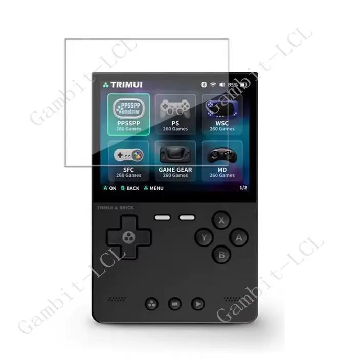 3 pièces 9H HD verre trempé pour Trimui brique TG3040 Console Coopreme TrimuiBrick 3.2 "jeux Film de protection d'écran